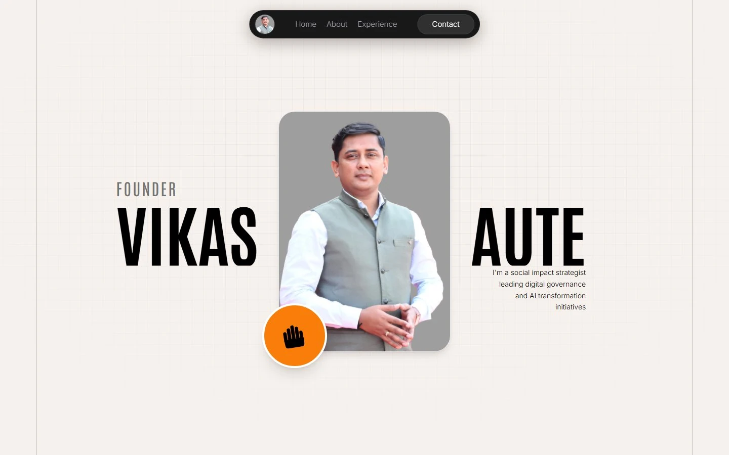 Vikas Aute Digital Governance & AI Transformation Strategy